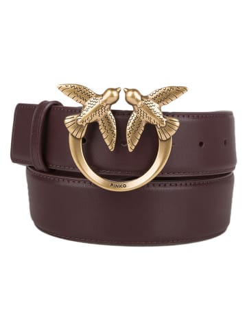 Pinko Leder-Gürtel in Braun