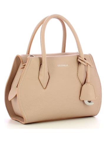 COCCINELLE Leren handtas beige - (B)30 x (H)20 x (D)13 cm