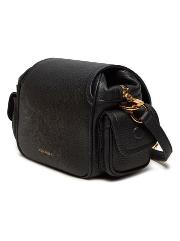 COCCINELLE Skórzana torebka w kolorze czarnym - 18 x 16 x 11 cm