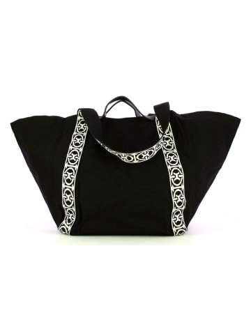 COCCINELLE Schultertasche in Schwarz - (B)34 x (H)33 x (T)6,5 cm
