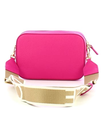 COCCINELLE Leder-Umhängetasche in Pink - (B)21,5 x (H)17 x (T)6 cm