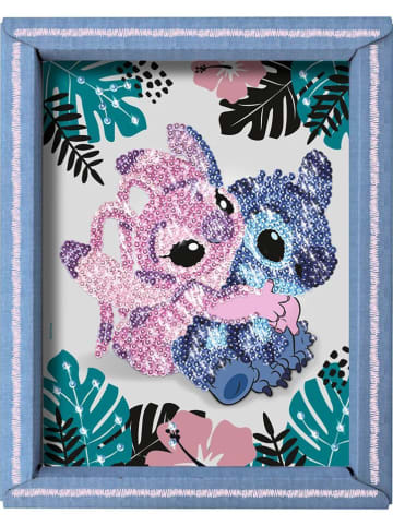 Lansay Kreativset "Paillettenkunst - Stitch & Angel" - ab 7 Jahren