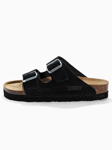 Sunbay Pantoletten "Turmero" in Schwarz