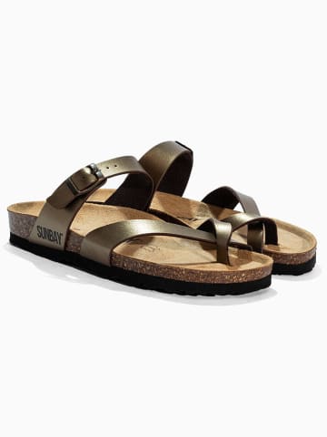 Sunbay Zehentrenner "Tulipe" in Gold
