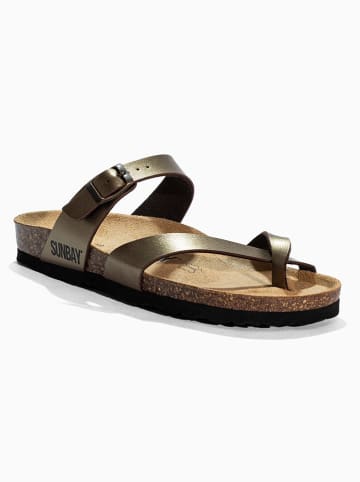 Sunbay Zehentrenner "Tulipe" in Gold