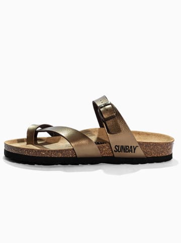 Sunbay Zehentrenner "Tulipe" in Gold