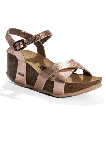 Sunbay Sleehaksandalen "Pivoine" roségoudkleurig