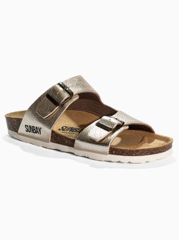 Sunbay Pantoletten "Lulally" in Gold