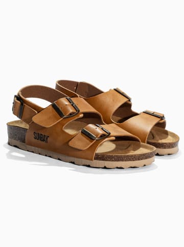 Sunbay Sandalen "Vetiver" in Hellbraun