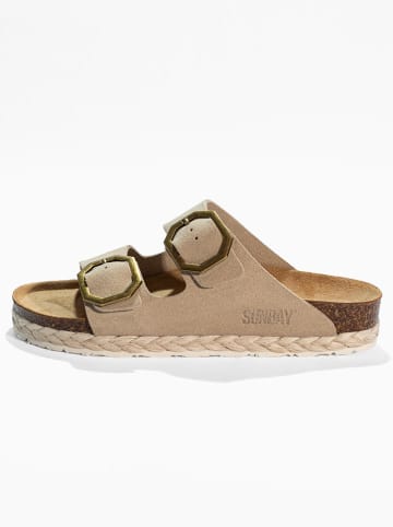 Sunbay Slippers "Turmero" beige