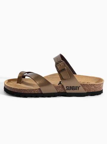 Sunbay Zehentrenner "Tulipe" in Gold