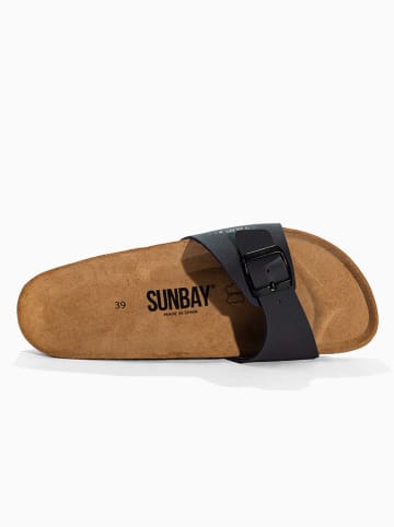 Sunbay Pantoletten "Alix" in Dunkelblau