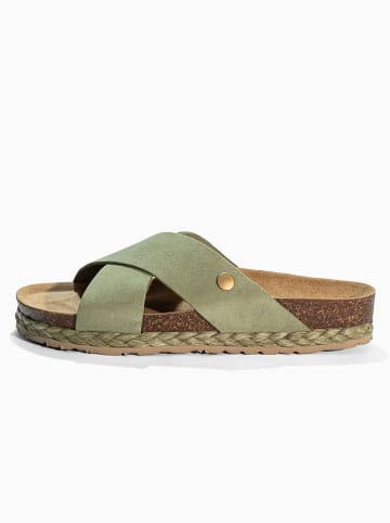 Sunbay Slippers "Broome" groen