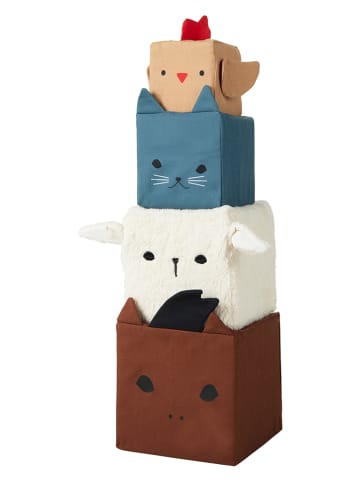 FABELAB Soft Bausteine "Farm Animals" in Bunt - ab Geburt