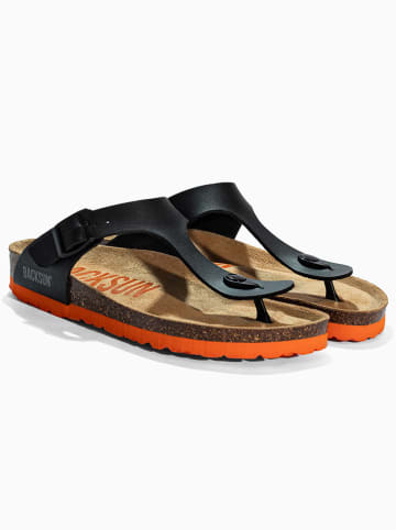BACKSUN Teenslippers "Singapore" zwart