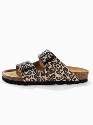BACKSUN Slippers "Bali" bruin