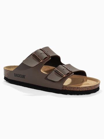 BACKSUN Slippers "Bali" bruin