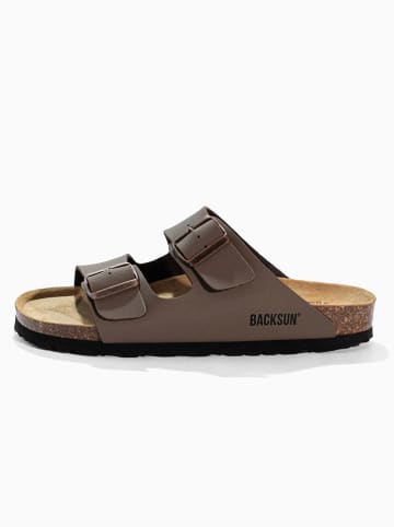 BACKSUN Slippers "Bali" bruin