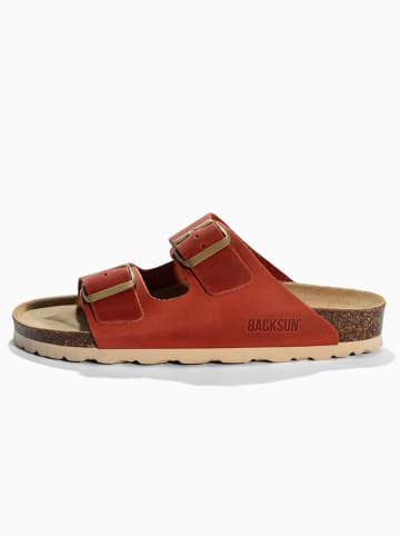 BACKSUN Slippers "Bali" rood