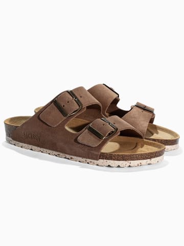 BACKSUN Slippers "Bali" bruin