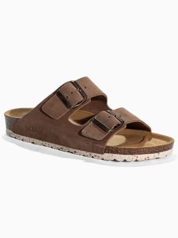 BACKSUN Slippers "Bali" bruin