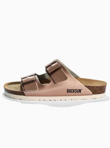 BACKSUN Slippers "Bali" lichtroze