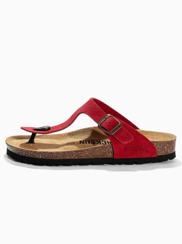BACKSUN Teenslippers "Singapore" rood