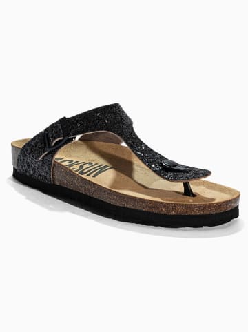 BACKSUN Teenslippers "Singapore" zwart