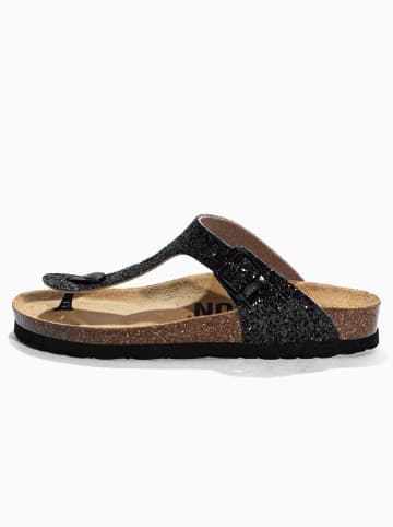BACKSUN Teenslippers "Singapore" zwart