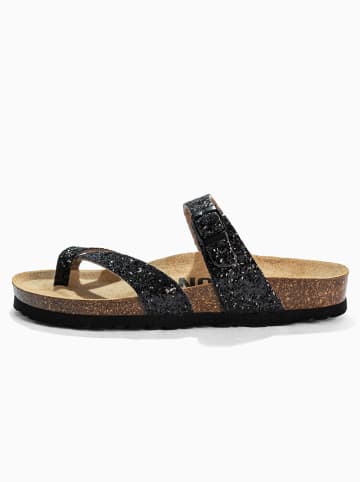 BACKSUN Zehentrenner "Barcelone" in Schwarz
