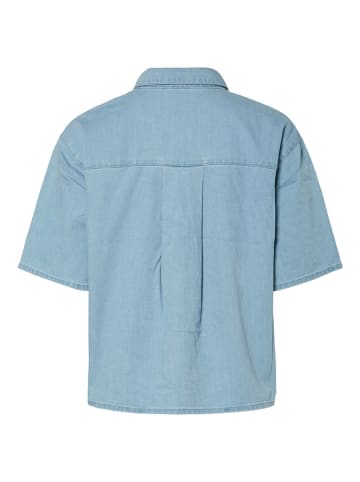 Pieces Shirt "Tula" in Hellblau