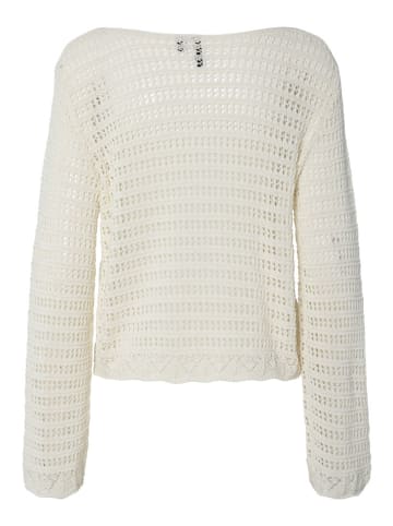 Pieces Sweter "Fallon" w kolorze kremowym