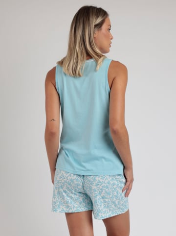 admas Pyjama turquoise