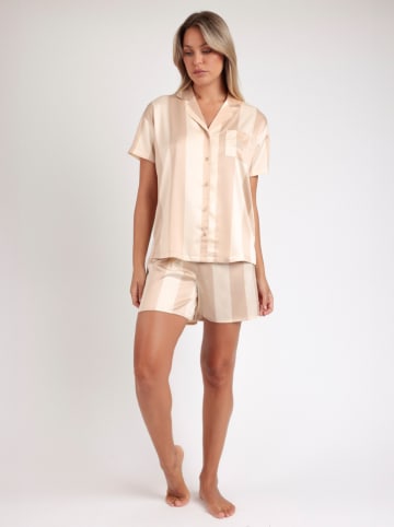 admas Pyjama in Beige