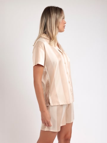 admas Pyjama in Beige