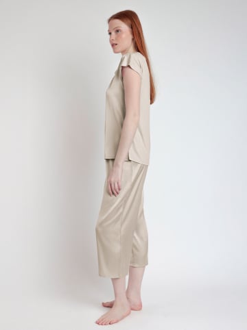 admas Pyjama in Beige