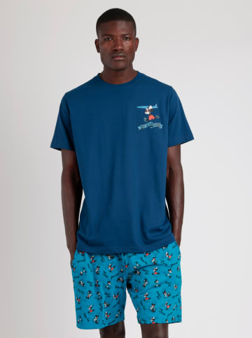 admas Pyjama blauw/donkerblauw