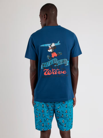 admas Pyjama blauw/donkerblauw