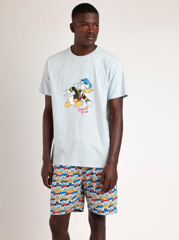 admas Pyjama wit/meerkleurig