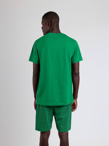 admas Pyjama in Grün