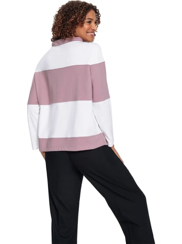 WITT WEIDEN Sweatshirt in Weiß/ Rosa