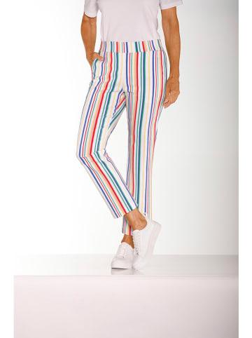 WITT WEIDEN Broek wit/meerkleurig