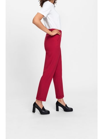 WITT WEIDEN Spodnie chino w kolorze czerwonym