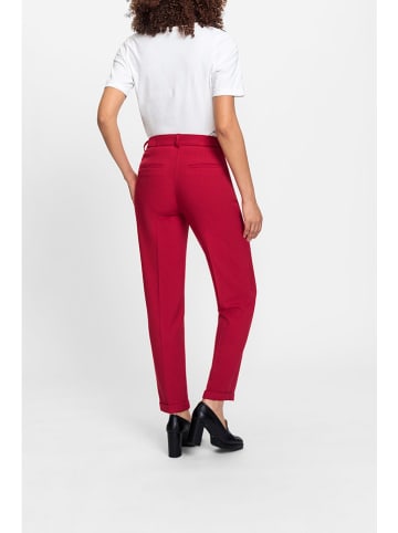 WITT WEIDEN Spodnie chino w kolorze czerwonym