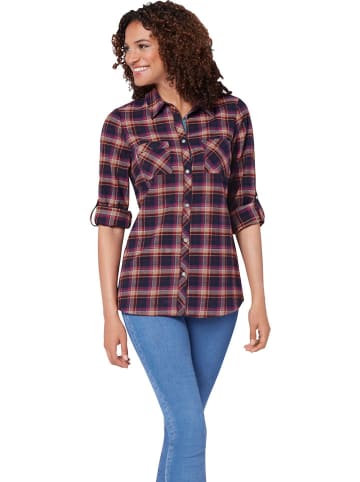 WITT WEIDEN Blouse paars/donkerblauw