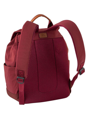 Camel Active Rucksack "City" in Dunkelrot - (B)38 x (H)34 x (T)18 cm