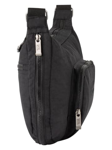 Camel Active Umhängetasche "Journey" in Schwarz - (B)37 x (H)26 x (T)6 cm