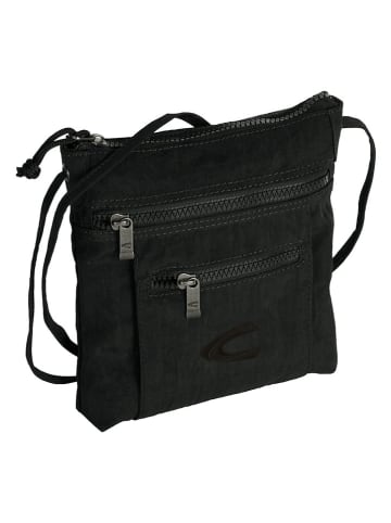 Camel Active Schoudertas "Journey" zwart - (B)21 x (H)23 x (D)3 cm