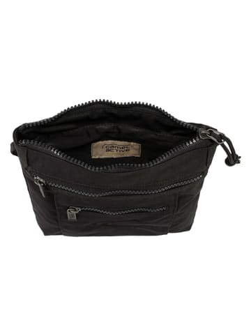 Camel Active Schoudertas "Journey" zwart - (B)21 x (H)23 x (D)3 cm