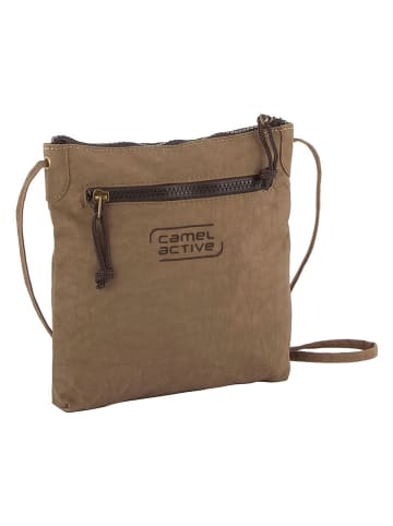 Camel Active Umhängetasche "Journey" in Sand - (B)21 x (H)23 x (T)3 cm